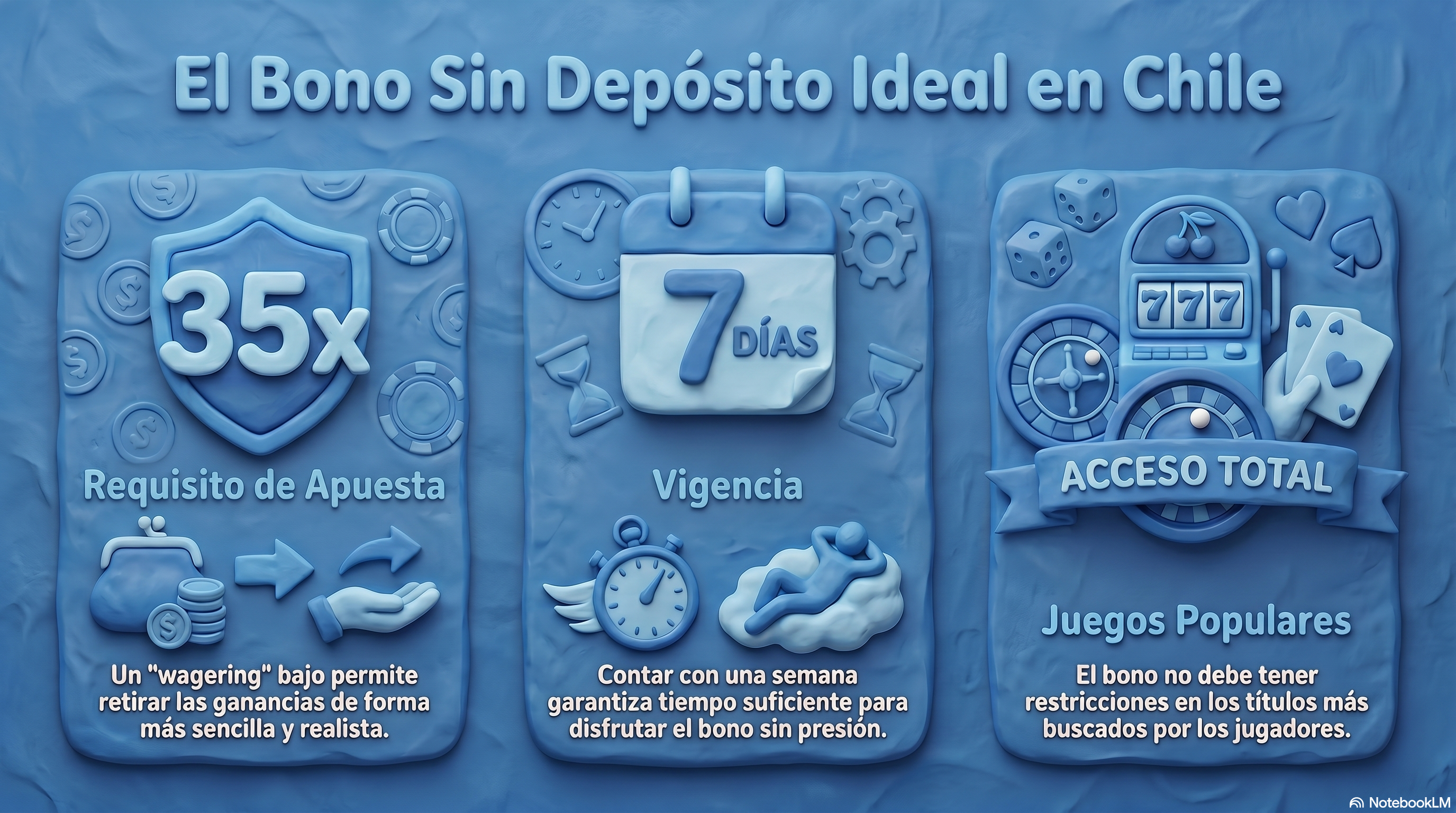 Casino bono de bienvenida sin depósito en Chile